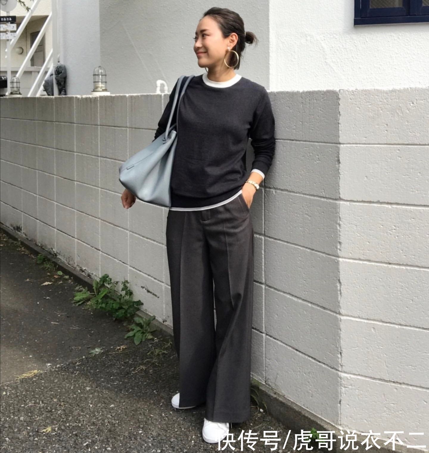 40岁女人要“避免油腻”，基础色穿搭更清爽，简约大气还高级