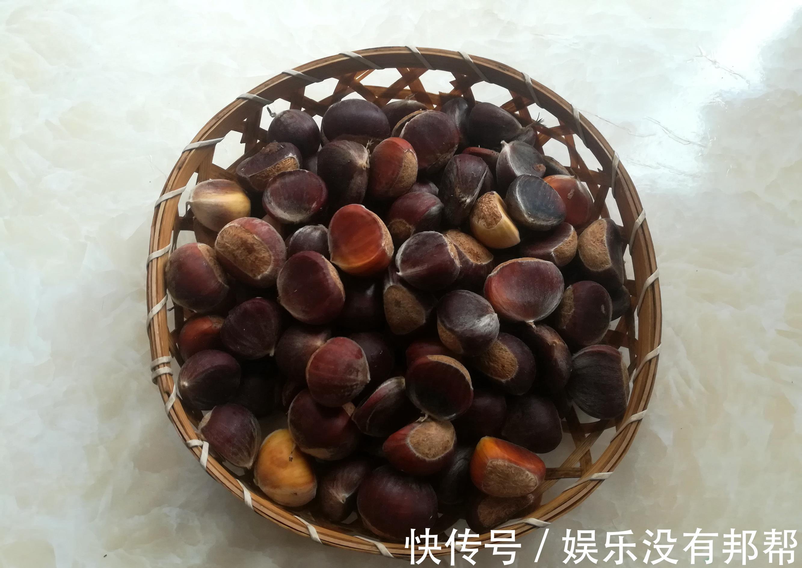 板栗|板栗剥皮,这方法真好用,我家每年都剥很多,冬天吃特省事