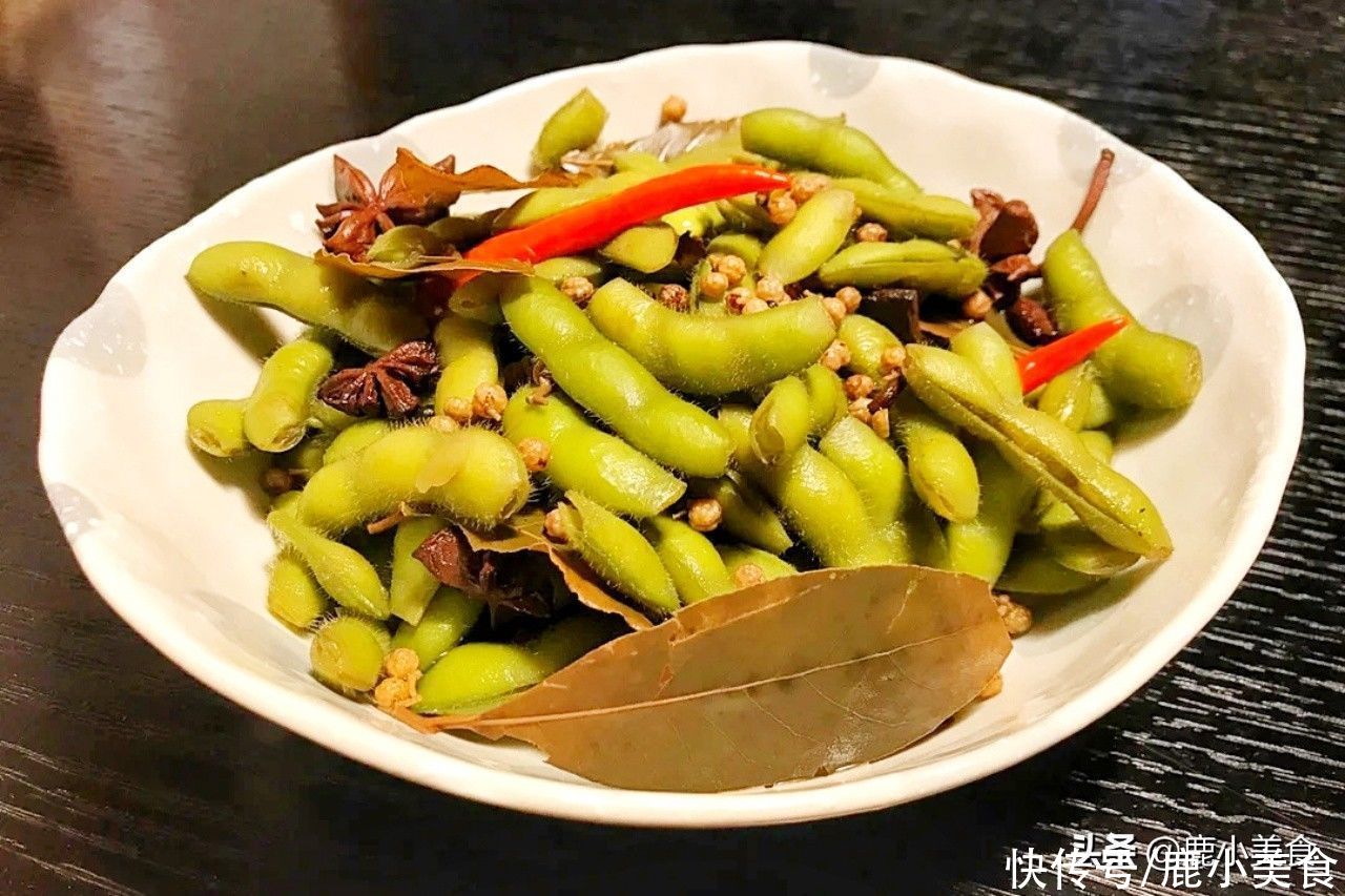 香料|五香毛豆怎样煮才够味？分享3个技巧，毛豆翠绿多汁，香浓惹味