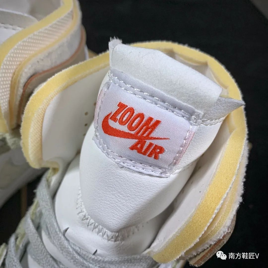 多种材质拼接，质感很绝！这双 Air Jordan 1 Zoom 很难不心动！