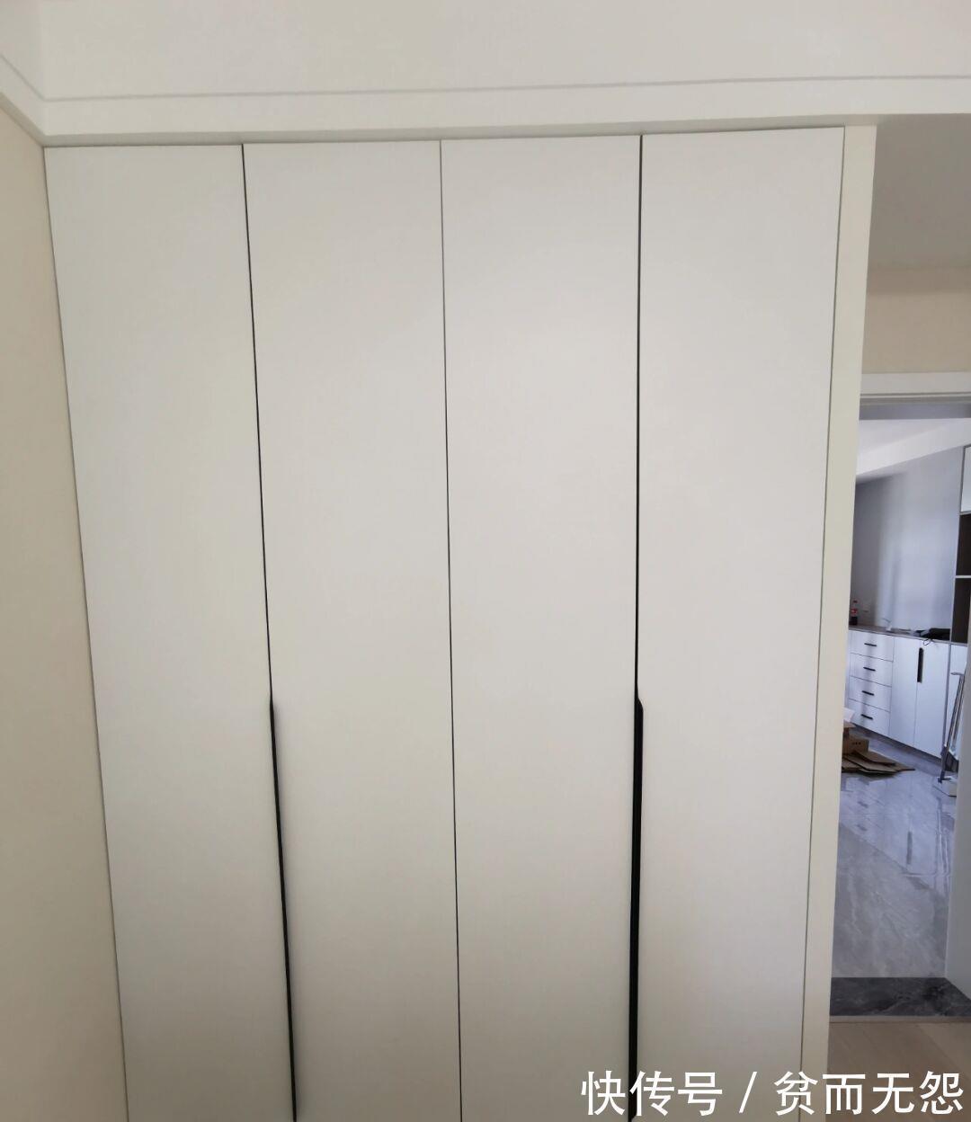 硬装|硬装做完了,不做电视墙,打扫干净很喜欢,尤其是木工打的柜子!