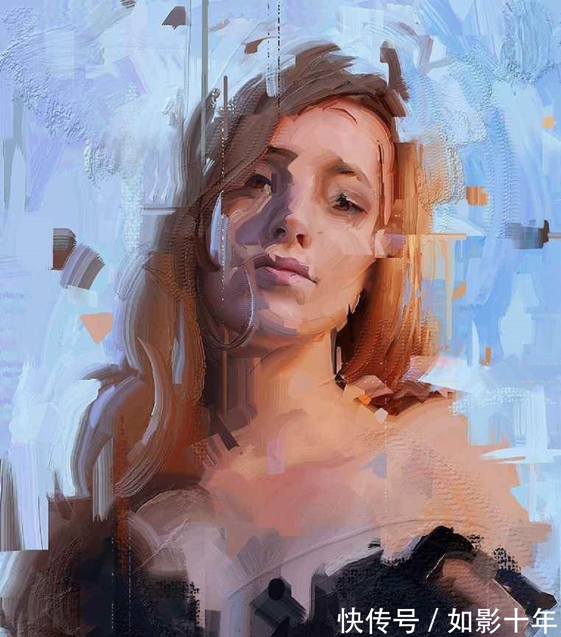 艺术&在唯美、逼真的数字绘画艺术中探本溯源