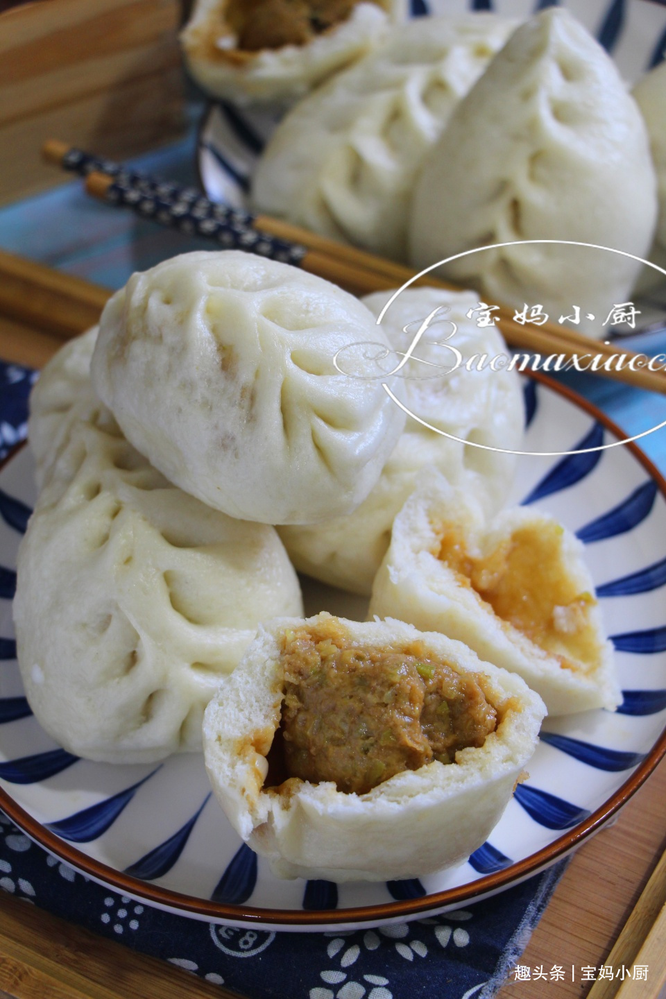 猪肉馅|最适合蒸包子的两种菜,夏季吃,维生素丰富营养多,咬一口老香了