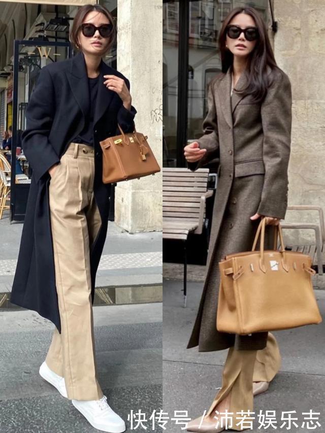 秋季大龄女性穿基础色配基础款,是质感还是老气横秋,全靠这几招