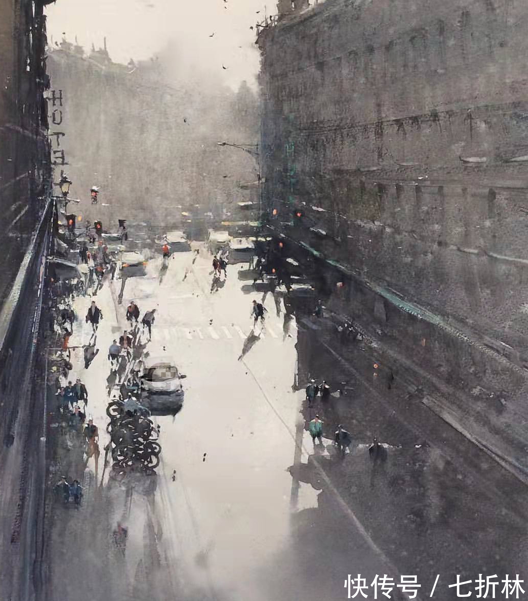 终身成就奖$他是外光绘画终身成就奖得主,他是水彩艺术大师Joseph Zbukvic