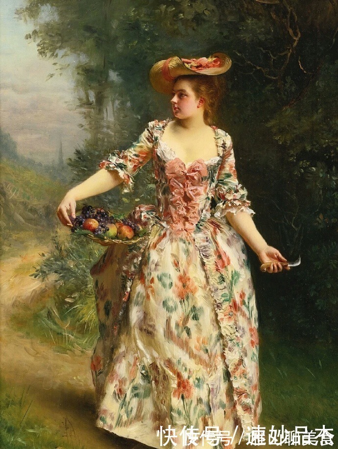 古斯塔夫$法国画家古斯塔夫·雅克女性肖像油画专辑