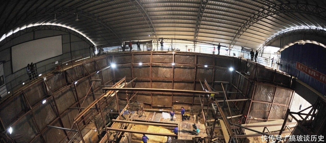 考古|西汉废帝刘贺墓考古挖掘成果展出,230斤黄金陪葬引人注目