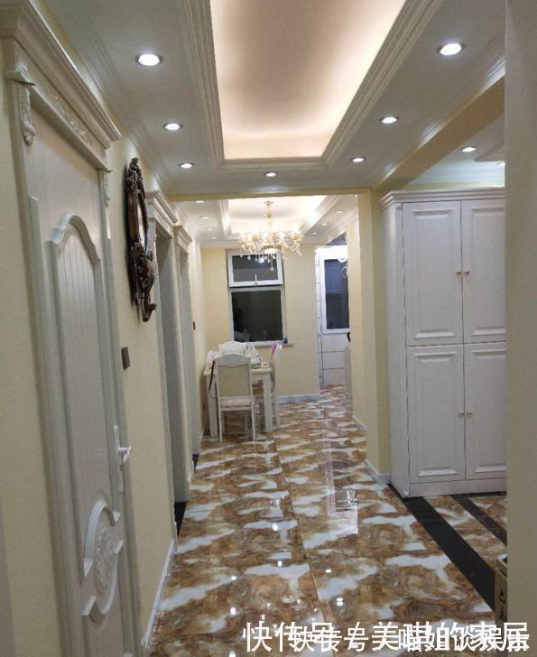 瓷砖|老公一手装修的新房,地砖真是一言难尽,客厅大柜子更是让人无语