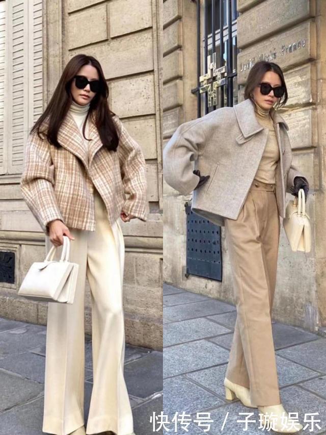 30+的女生秋冬别乱穿,毛呢西装和大衣才显气质,高级显衣品
