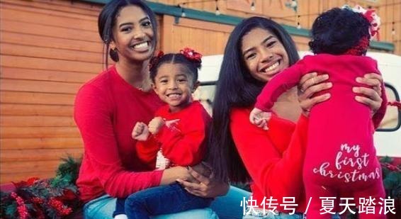 娜塔莉亚|39岁瓦妮莎好美!晒最新全家福,大女儿神似科比,圣诞温暖团聚
