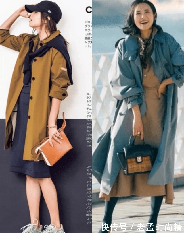 裙子|风衣+裙子,今秋最好看的穿法都总结在这了
