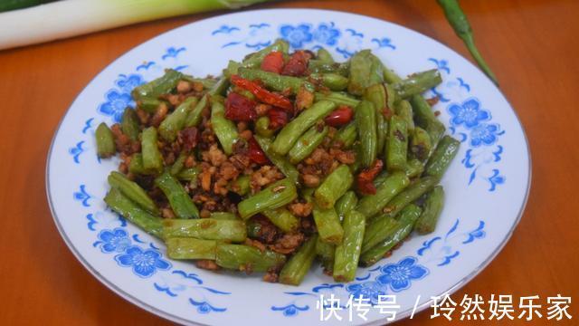 天健|干煸四季豆最好吃的做法,简单美味又下饭,看看你喜欢吃不