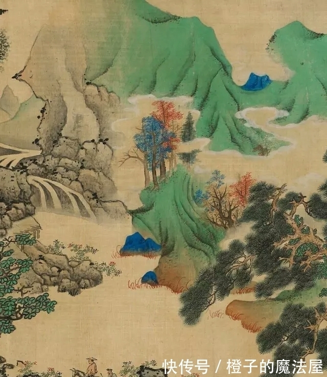 董其昌&他是500年来第一人,山水画让大师爱不释手,大千因他而犯错