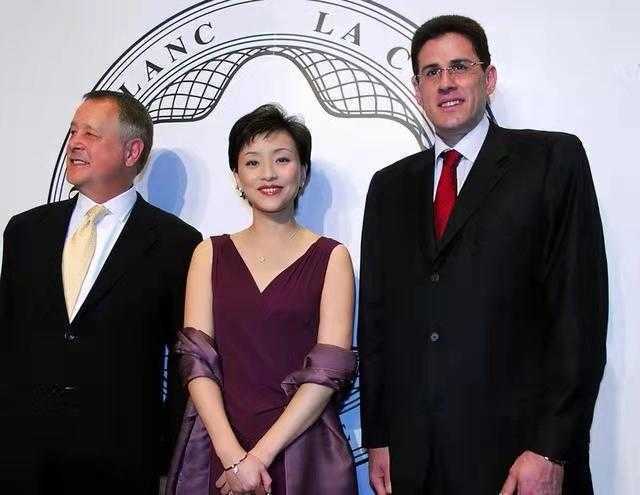 杨澜与老公携手出席活动,穿紫色连衣裙端庄大气,网友:性感撩人