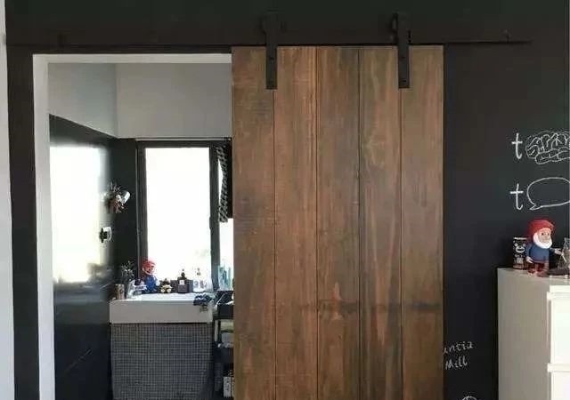 厨房|头一次见卫生间厨房用这种隔断门,太聪明了,老婆回家就照做!