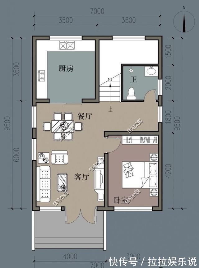 宅基地|80平方米宅基地如何设计出最实用的乡村别墅