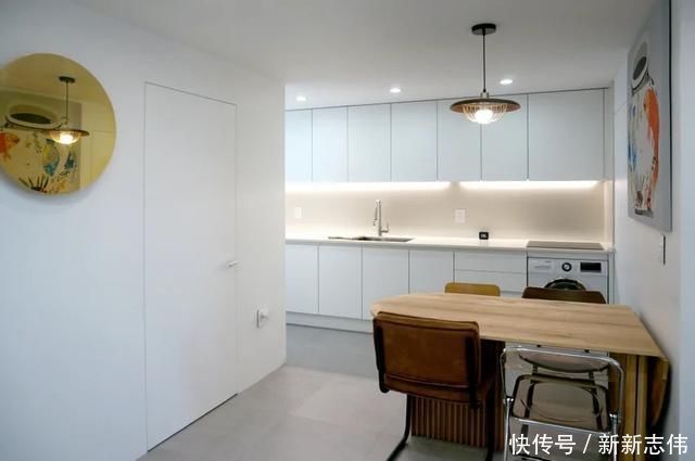 衣帽间|小夫妻爆改66㎡老龄房,不大不高级,但打通2间房后像换套豪宅