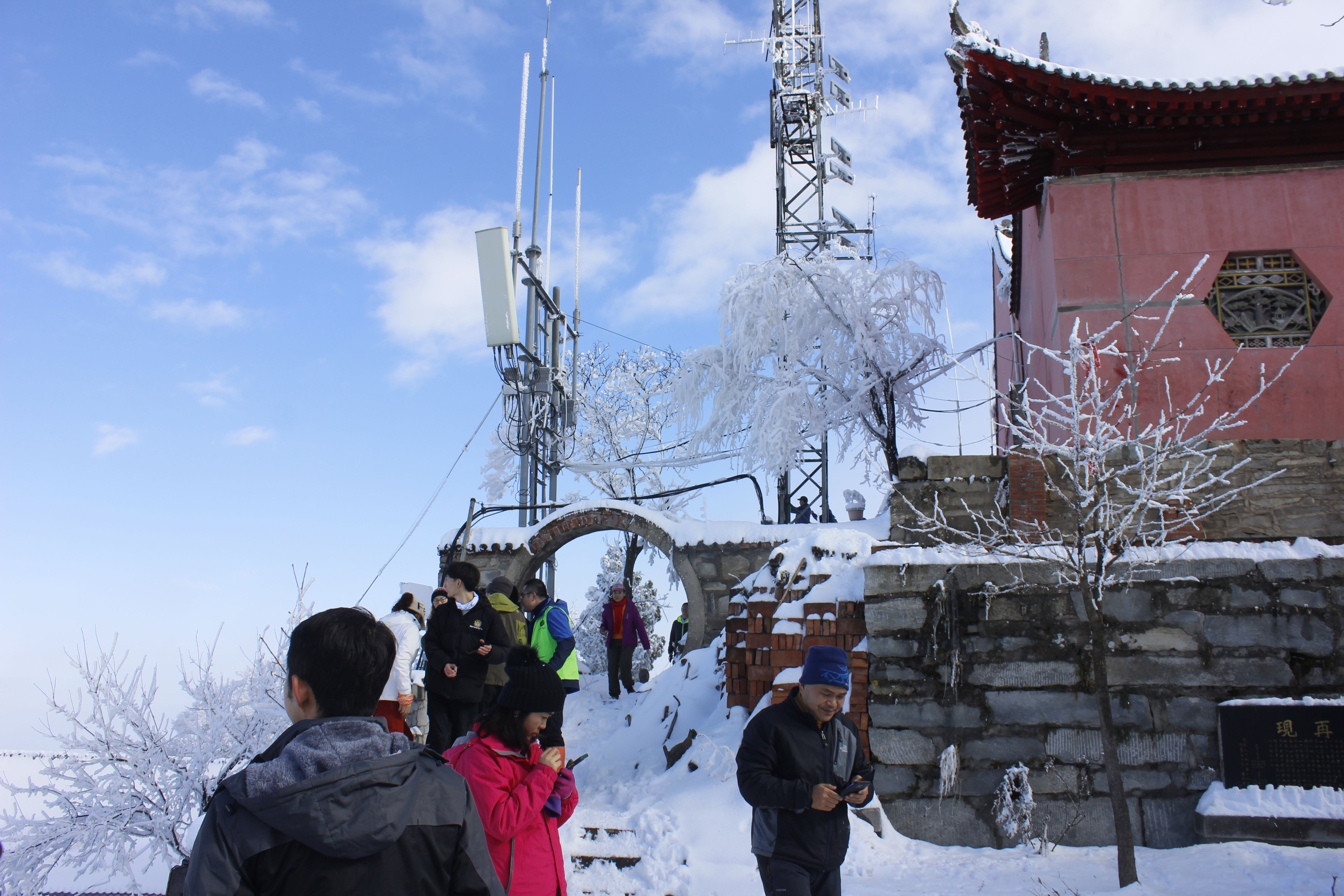 征集|【年末福利征集】雪后南五台幸遇云海