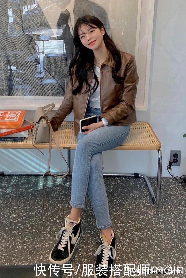 早春穿搭不必犯难，看韩国小姐姐的示范，简单时髦显气质