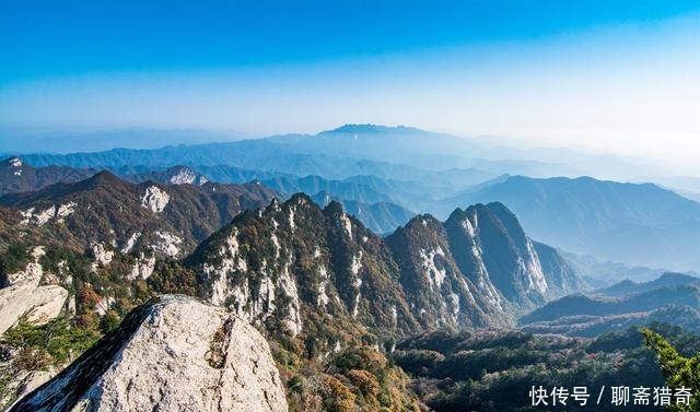 安徽|河南洛阳有个翻版黄山景区，群山起伏美似水墨画，不输安徽原版