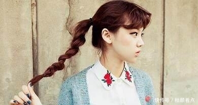 适合学生党的4种扎头发型，特别第3种，时尚又清新！