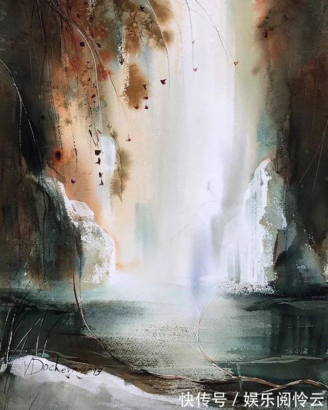 屏保$充满仙气的水彩画,每一张都可以用来做屏保!