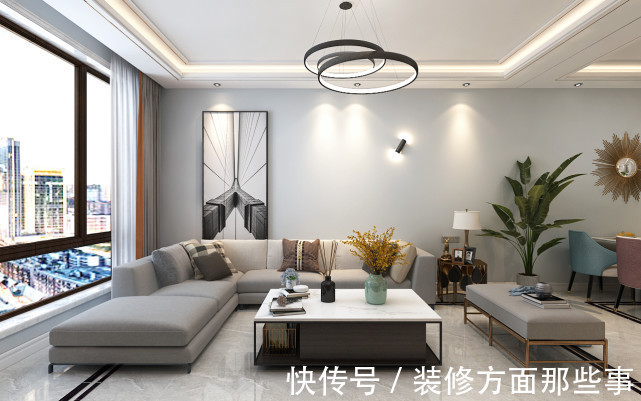 空间|87平兼顾空间的舒适与美感, ?? 呈现出简约优雅的空间气息
