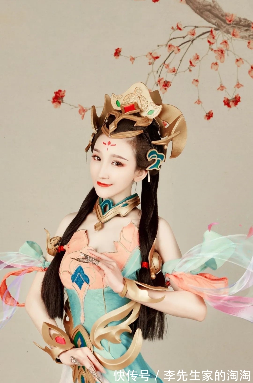 cos:王者荣耀-杨玉环cos正片@盘子女人坊