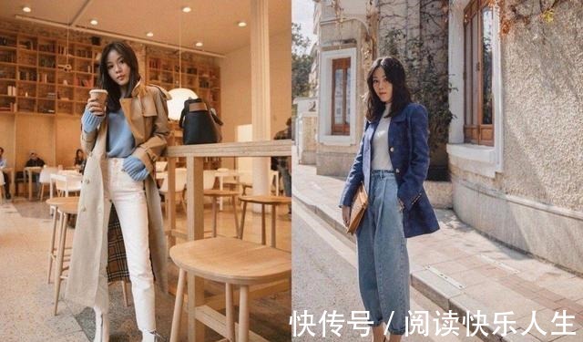 秋季 上班也要精致时髦，时尚博主的秋季穿搭示范，优雅知性的气质稳了！