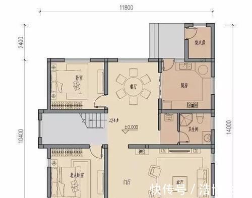 农村|在农村建造这套别墅户型,让自家的房子几十年都不落伍