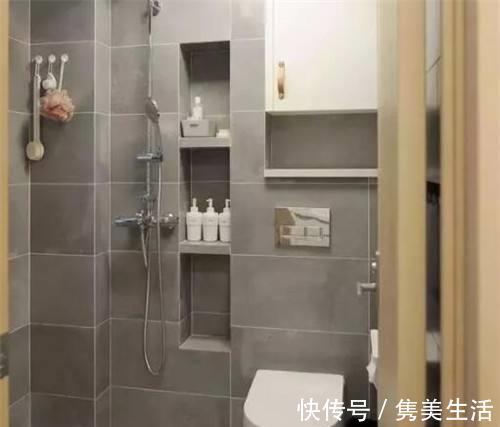 收纳|头一次见在卫生间墙上这样设计收纳，省钱实用不占空间，太聪明了