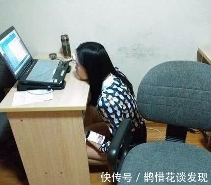 |搞笑GIF趣图:妹子你热我理解,但这个风扇有点小,吹的不够全面