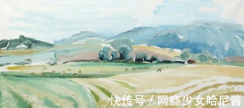 画风!与艺术遗产一起生活,继承和发展,约翰·希钦斯的抒情风景油画