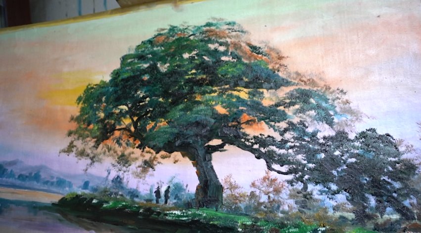  自强|乡土守望者严自强 有两把刷子的农民画家