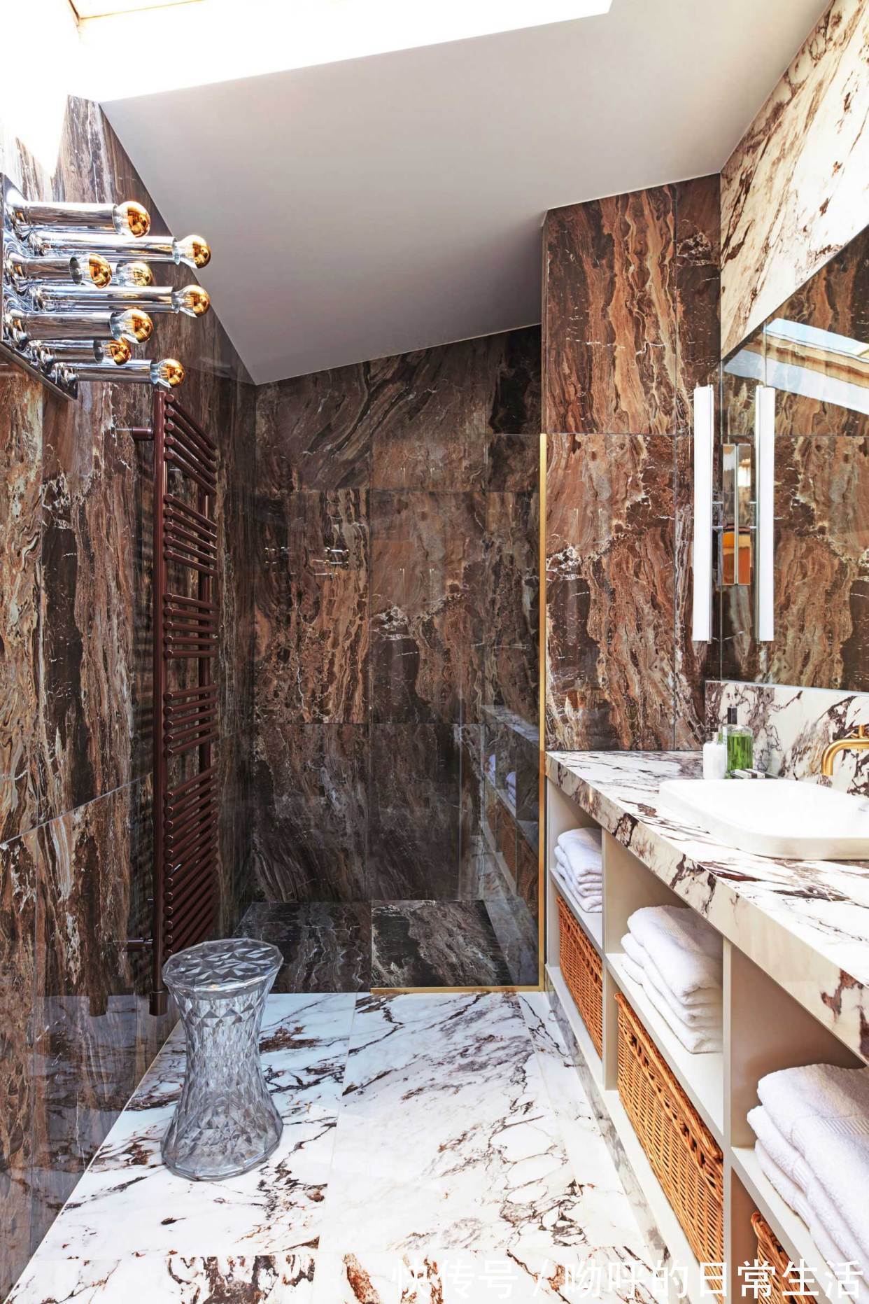 木镶板|Manuelle Gautrand丨 巴黎日晷公寓