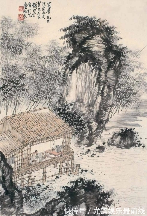 浑厚|你们有见如此古拙浑厚,朴实沉着的山水画吗?