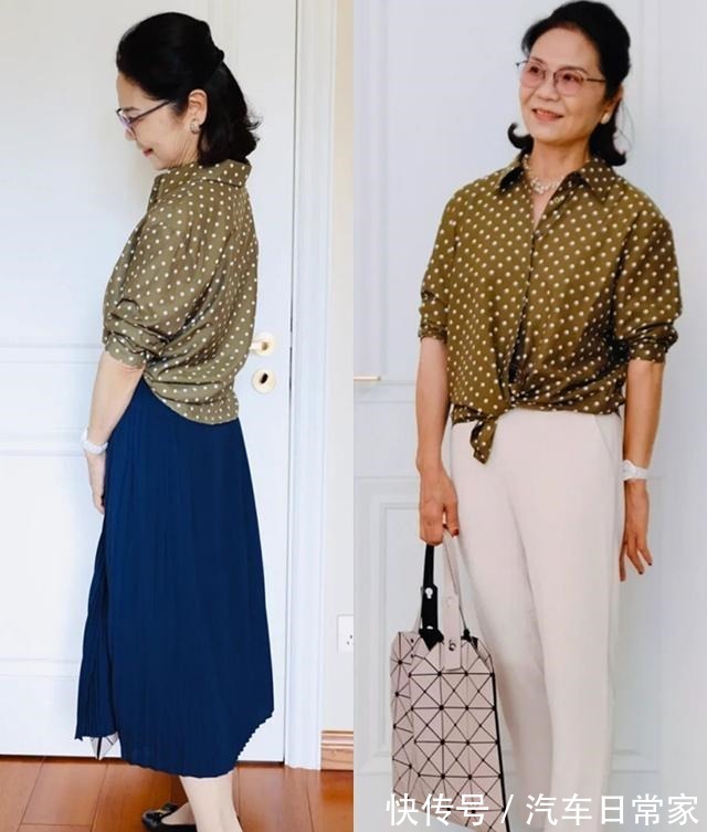 穿搭 这才是60岁普通人的早秋穿衣典范,体面而优雅,气质远胜同龄人!