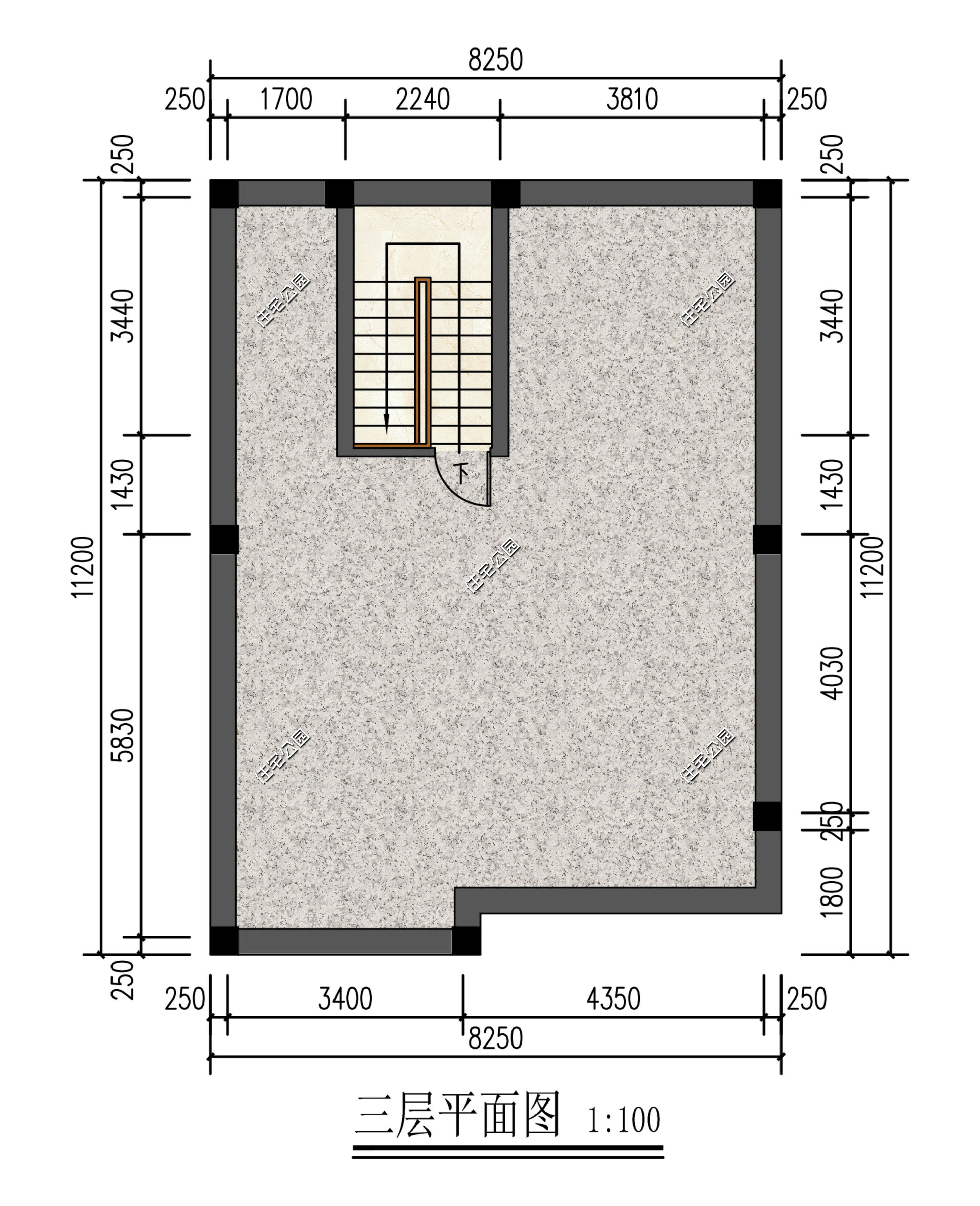 实用|8×11米西、北靠近邻居的二层现代别墅,坡屋顶设计更美更实用