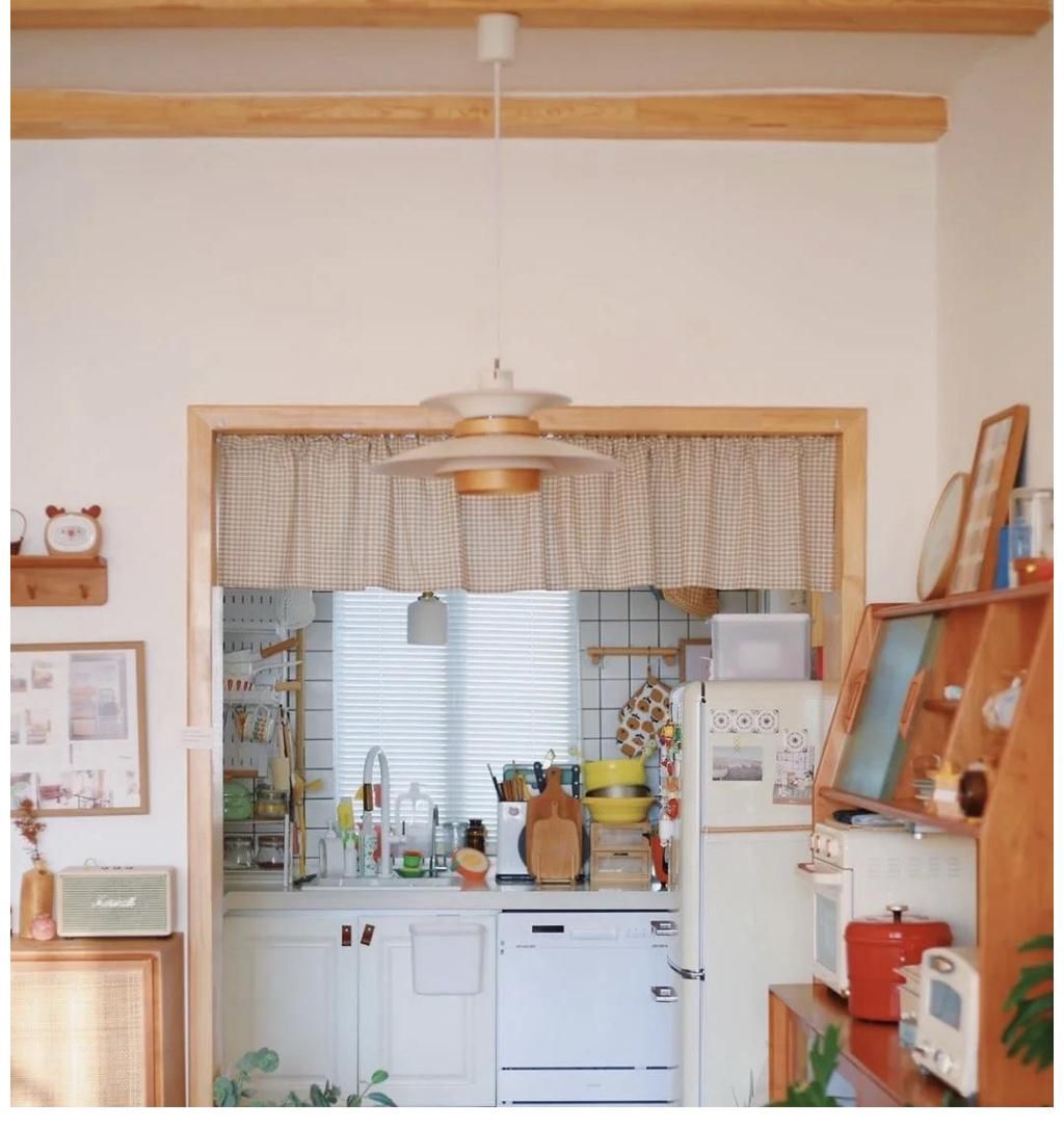 大砖|她家89㎡，空间精打细算，木头白墙，场面极度舒适，太棒了