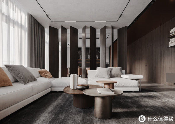 隔断|为什么越来越多的年轻人,喜欢简约风,这套125㎡的家给出了答案