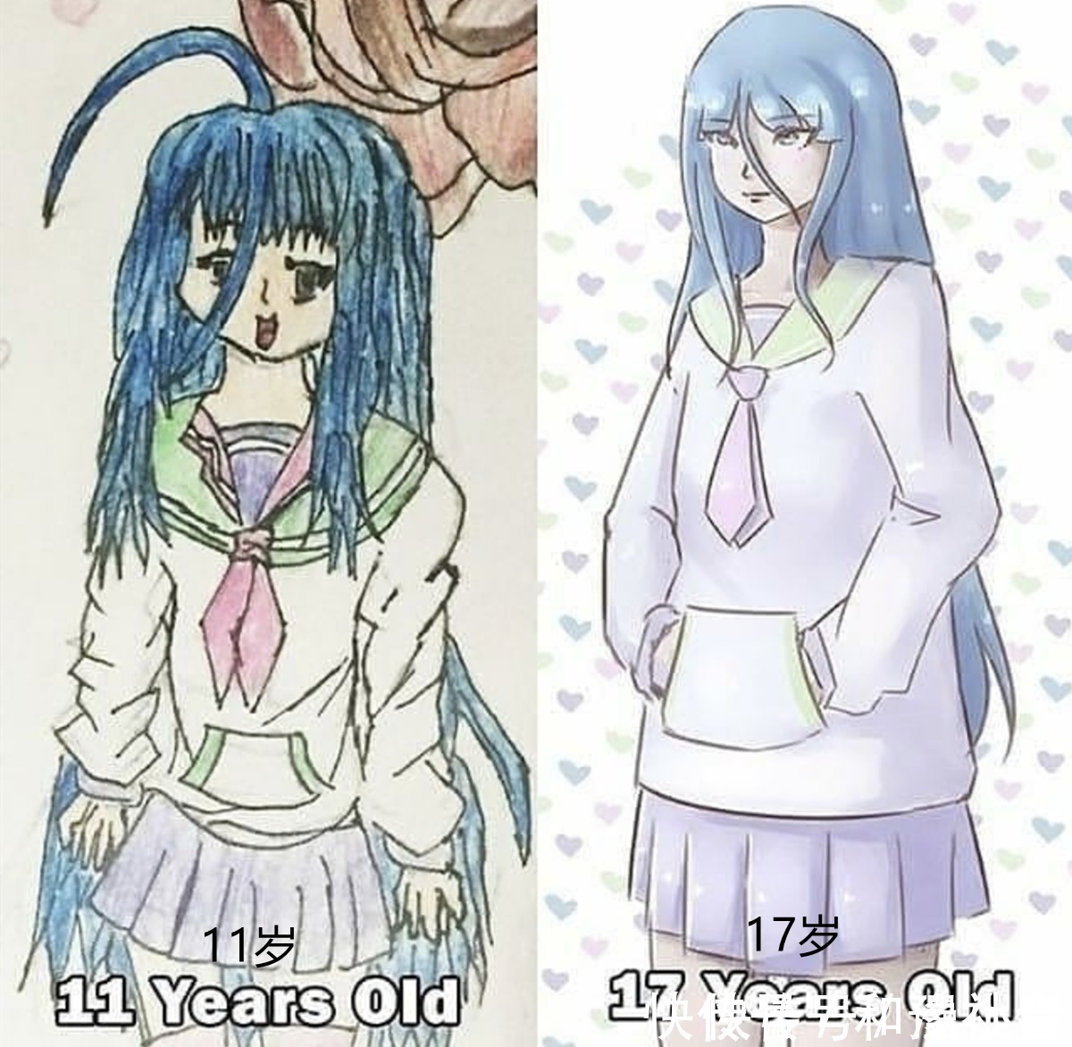 绘画!画师左右手开工,向人展示付出就有收获,网友:我连左手都比不过