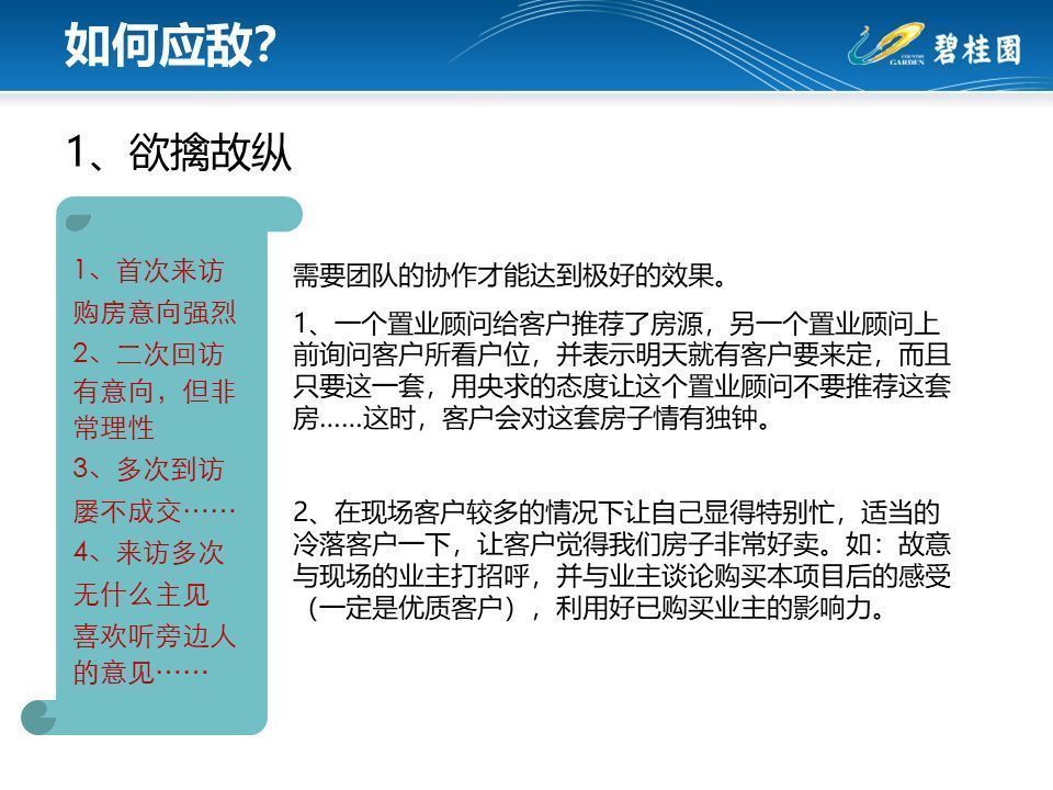 技巧|碧桂园销冠全套逼单技巧，助你做好房产销售