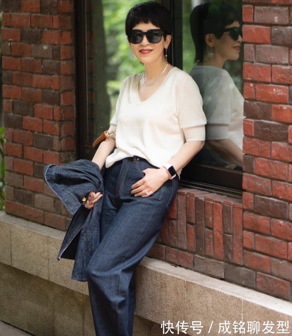 橘色调 适合五六十岁阿姨的入秋穿搭,不花哨不扮嫩,每一套都能照搬