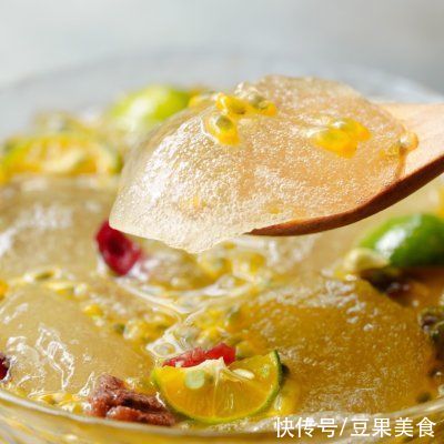 百香果|日食记｜百香果冰粉