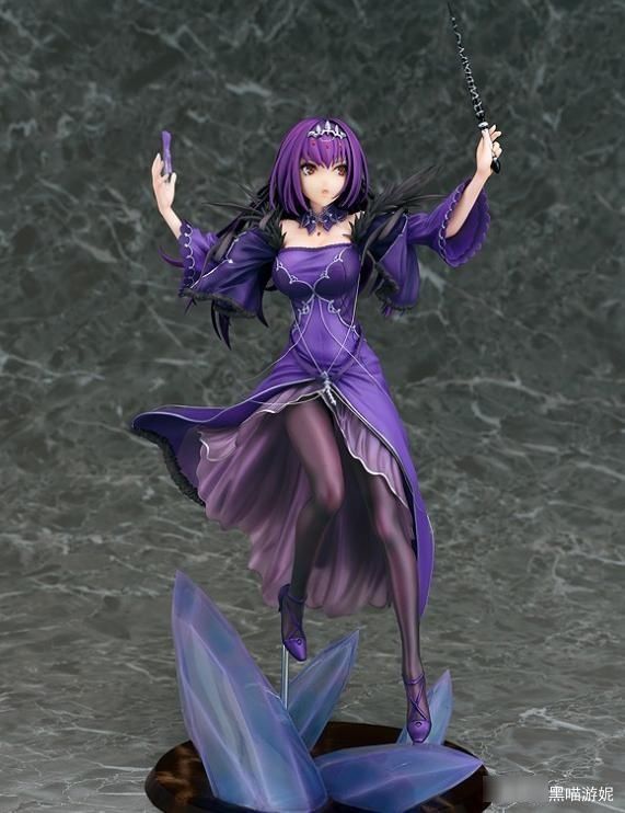 老太婆|fgo斯卡蒂手办追加官图 玩家:虽然是过气紫色老太婆 但依旧要氪