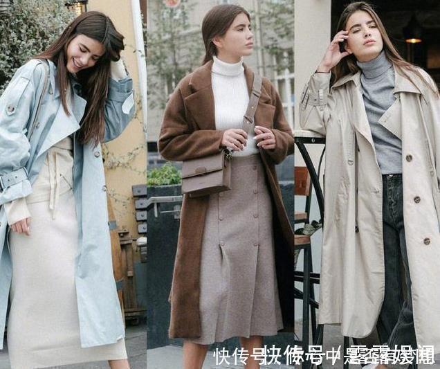 冬装|街头潮女们冬装又搭配出一道风景线，各款大衣阔腿裤这样搭配美美的