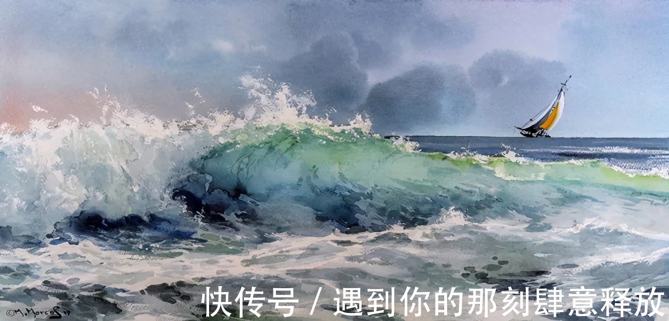 马希尔·摩科斯&优雅浪漫的绘画,太美!真想钻进他的画里!