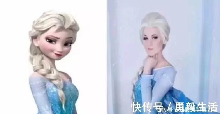 迪士尼|迪士尼公主真人版,白雪公主造型满分,艾莎公主高贵冷艳!