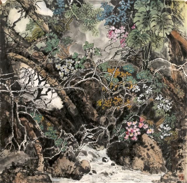 花鸟画|灵动韵致染成章——黄文丽的静逸花鸟世界