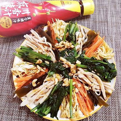 凉拌菜|家常五彩凉拌菜